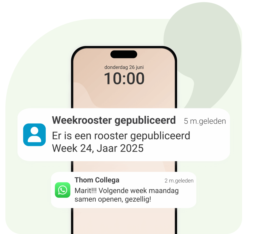 personeelsplanning app voor medewerkers 