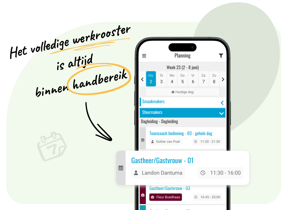 weekrooster