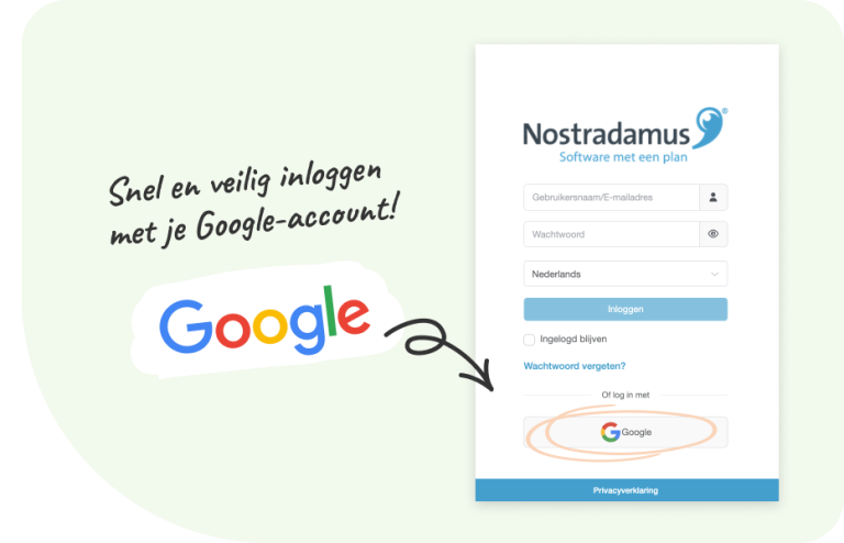 Snel en veilig inloggen in Nostradamus dankzij Single Sign On